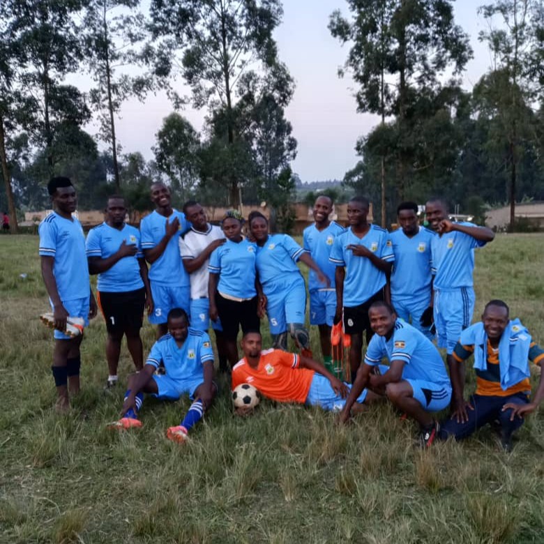 Staff for sports with students